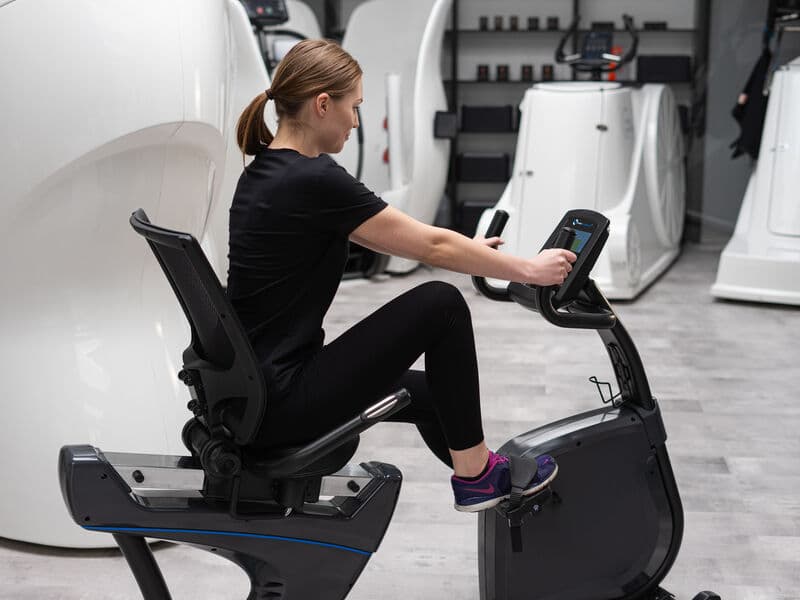 Rower poziomy – przygotowanie